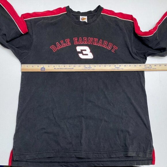 Vintage Dale Earnhardt #3 Winner's Circle Black and Red Long Sleeve Tee Large - Picture 5 of 8